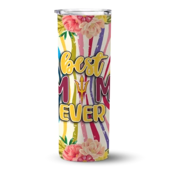 Arizona State Sun Devils Flower Cluster Skinny Tumbler