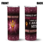 arizona state sun devils radiant glitter maroon skinny tumbler best selling 1 1 11.webp