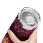 arizona state sun devils radiant glitter maroon skinny tumbler best selling 1 1 11.webp