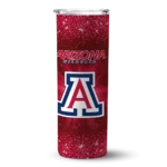 arizona-wildcats-radiant-glitter-red-skinny-tumbler-best-selling-1.webp