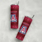 arizona-wildcats-radiant-glitter-red-skinny-tumbler-best-selling-1.webp