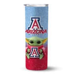 arizona-wildcats-yoda-smile-red-skinny-tumbler-best-selling-1.webp
