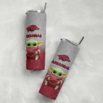 arkansas-razorbacks-yoda-smile-red-skinny-tumbler-best-selling-1.webp