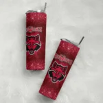 arkansas-state-red-wolves-radiant-glitter-scarlet-skinny-tumbler-best-selling-1.webp
