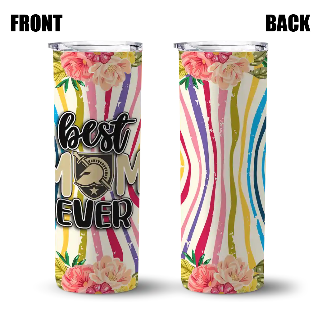 army-black-knights-flower-cluster-skinny-tumbler-fashion-forward.webp