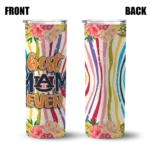 auburn tigers flower cluster skinny tumbler best selling 1.webp