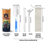 auburn tigers yoda smile navy blue skinny tumbler best selling 1.webp