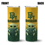 baylor bears yoda smile green skinny tumbler best selling 1.webp
