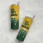 baylor bears yoda smile green skinny tumbler best selling 2 1.webp