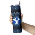 byu-cougars-radiant-glitter-blue-skinny-tumbler-best-selling.webp