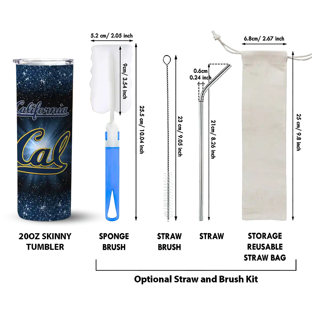 california-golden-bears-radiant-glitter-blue-skinny-tumbler-new-arrival.webp