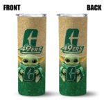 charlotte-49ers-yoda-smile-green-skinny-tumbler-best-selling.webp