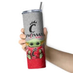 cincinnati-bearcats-yoda-smile-red-skinny-tumbler-best-selling.webp