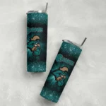 coastal-carolina-chanticleers-radiant-glitter-green-skinny-tumbler-best-selling.webp