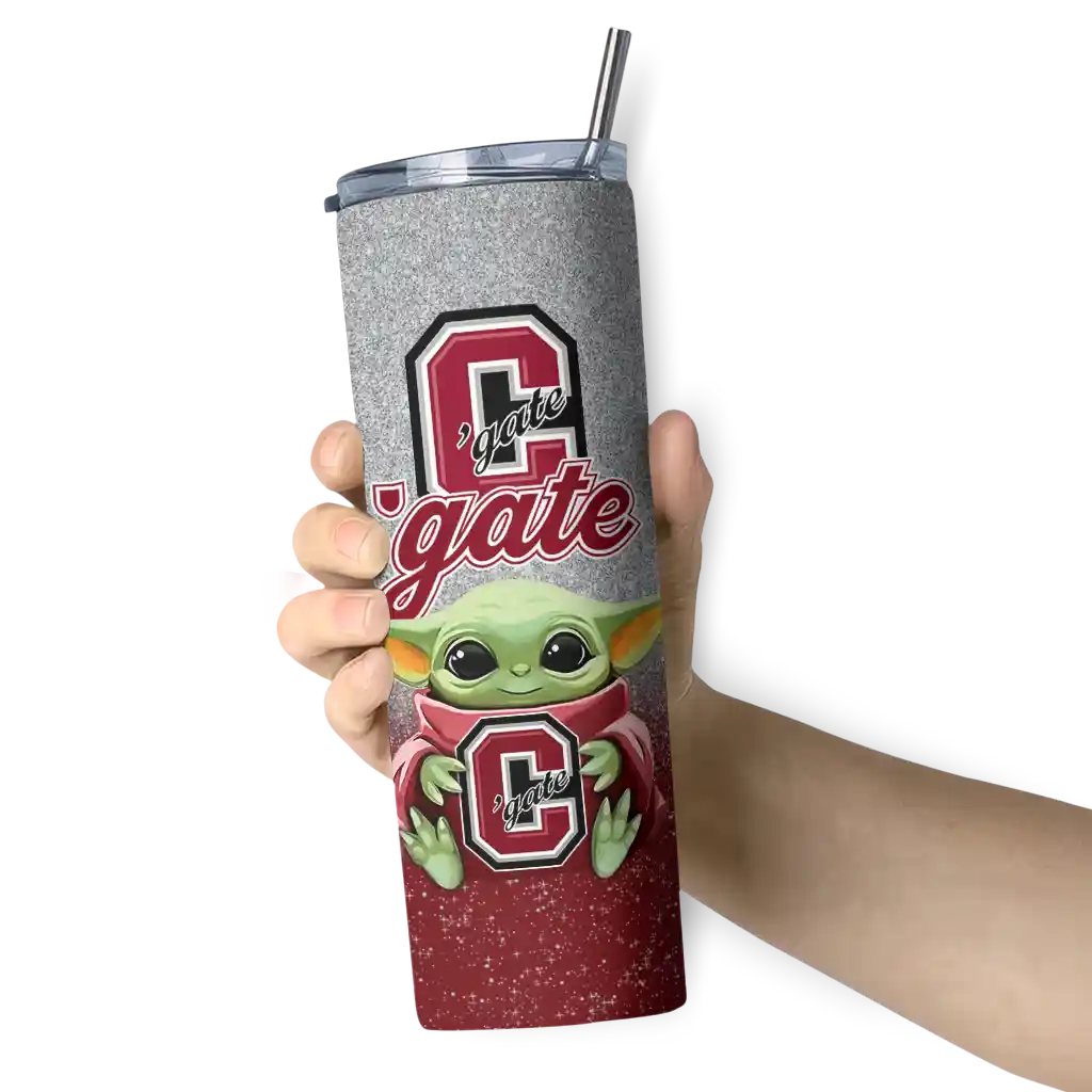 colgate-raiders-yoda-smile-maroon-skinny-tumbler-premium-grade.webp