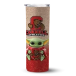 cornell-big-red-yoda-smile-red-skinny-tumbler-best-selling.webp