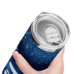 creighton-bluejays-radiant-glitter-blue-skinny-tumbler-best-selling.webp