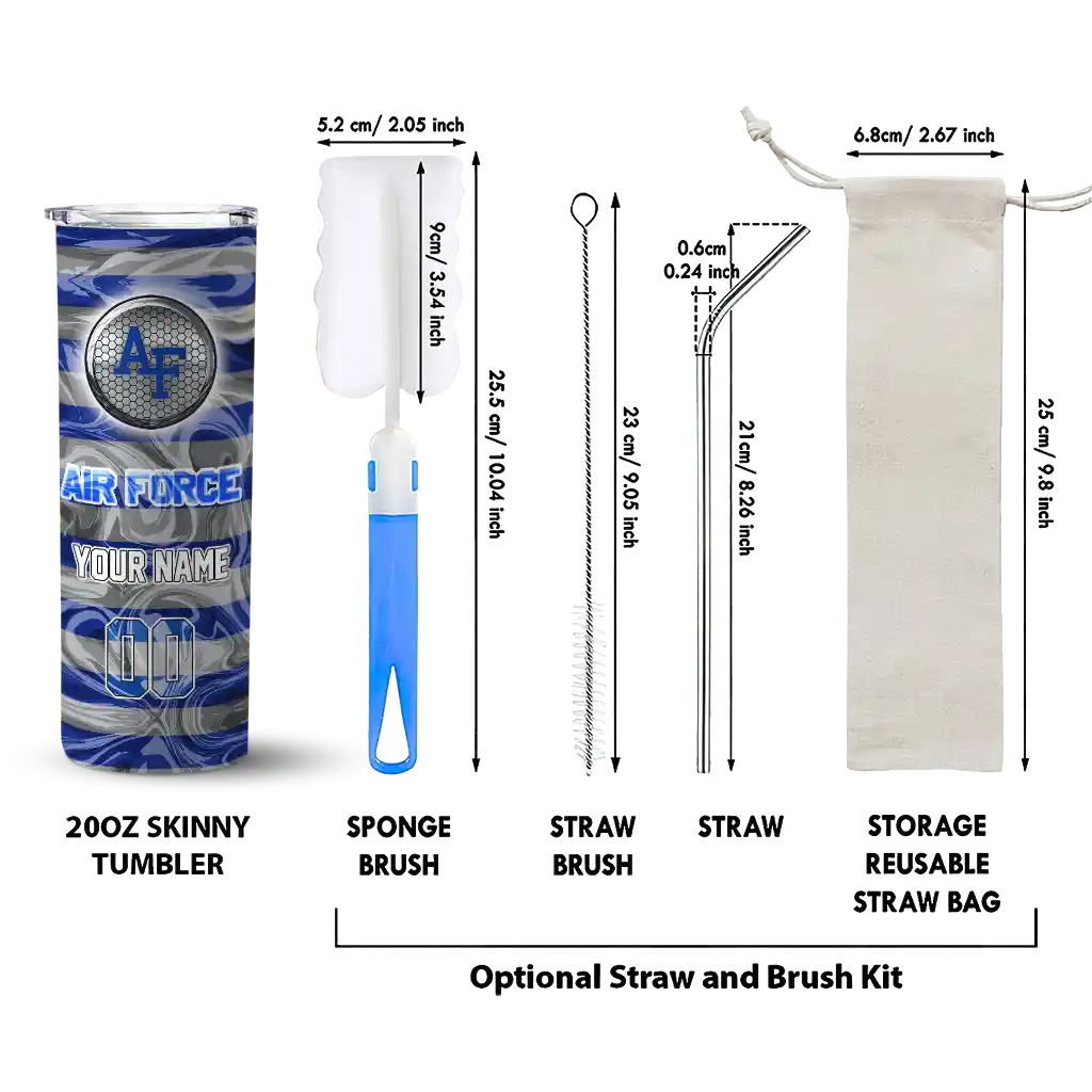 custom-air-force-falcons-patterned-waves-blue-skinny-tumbler-new-arrival.webp