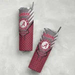 custom-alabama-crimson-tide-chevron-stripes-crimson-skinny-tumbler-best-selling.webp
