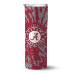 custom-alabama-crimson-tide-metallic-grid-crimson-skinny-tumbler-best-selling.webp
