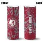 custom-alabama-crimson-tide-metallic-grid-crimson-skinny-tumbler-best-selling.webp
