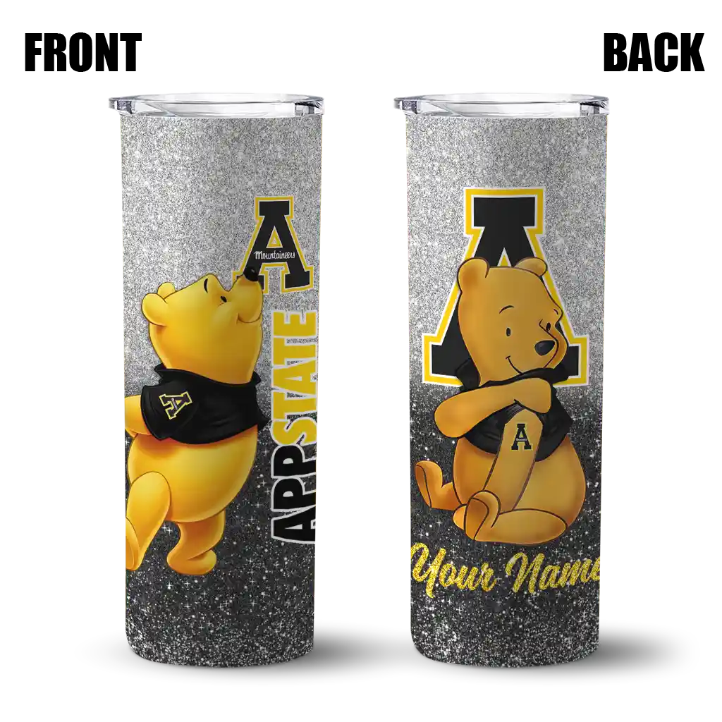 custom-appalachian-state-mountaineers-winnie-the-pooh-black-gray-skinny-tumbler-fashion-forward.webp