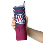 custom-arizona-wildcats-chevron-stripes-red-skinny-tumbler-best-selling.webp