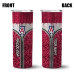custom-arizona-wildcats-sparkle-drip-red-skinny-tumbler-best-selling.webp