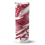 custom-arkansas-razorbacks-helmet-clash-red-skinny-tumbler-best-selling.webp