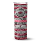 custom-arkansas-razorbacks-patterned-waves-red-skinny-tumbler-best-selling-1.webp
