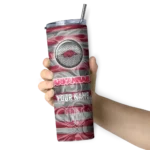 custom-arkansas-razorbacks-patterned-waves-red-skinny-tumbler-best-selling-1.webp