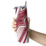 custom-arkansas-razorbacks-web-stripes-red-white-skinny-tumbler-best-selling-1.webp