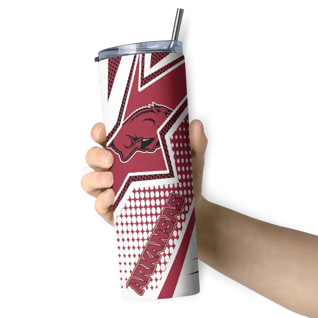custom-arkansas-razorbacks-web-stripes-red-white-skinny-tumbler-premium-grade-1.webp