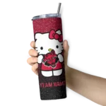 custom-arkansas-state-red-wolves-hello-kitty-scarlet-black-skinny-tumbler-best-selling-1.webp