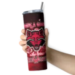 custom-arkansas-state-red-wolves-rose-romance-scarlet-black-skinny-tumbler-best-selling-1.webp