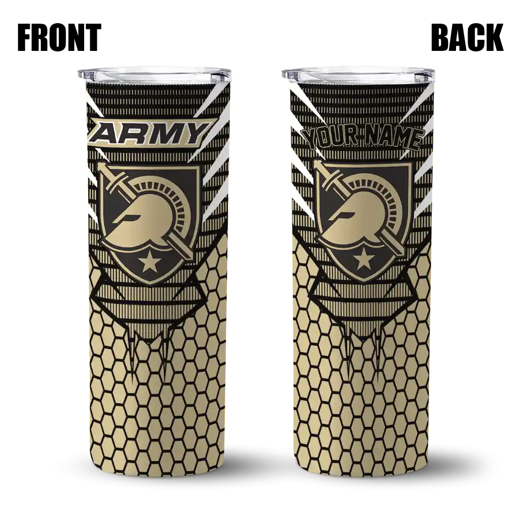 custom-army-black-knights-chevron-stripes-gold-skinny-tumbler-fashion-forward.webp