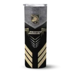 custom-army-black-knights-hexagon-honeycomb-gold-black-skinny-tumbler-best-selling.webp