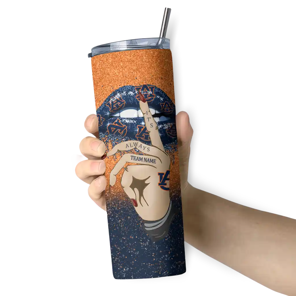 custom-auburn-tigers-sparkle-lips-navy-blue-skinny-tumbler-premium-grade.webp