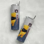 custom auburn tigers winnie the pooh navy blue gray skinny tumbler best selling 1.webp