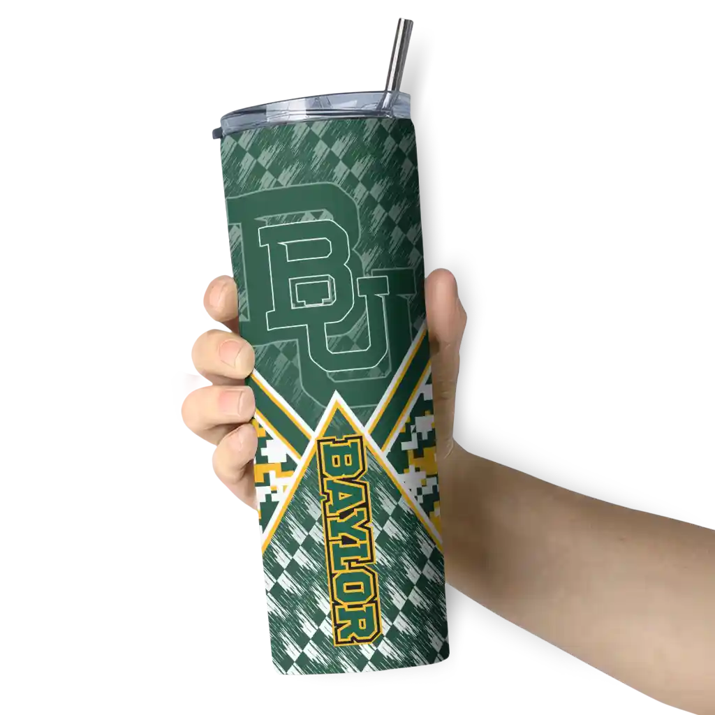 custom-baylor-bears-monogram-burst-green-white-skinny-tumbler-premium-grade.webp