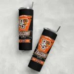 custom bowling green falcons helmet belt orange black skinny tumbler best selling 1 1.webp
