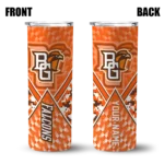 custom-bowling-green-falcons-monogram-burst-orange-white-skinny-tumbler-best-selling.webp
