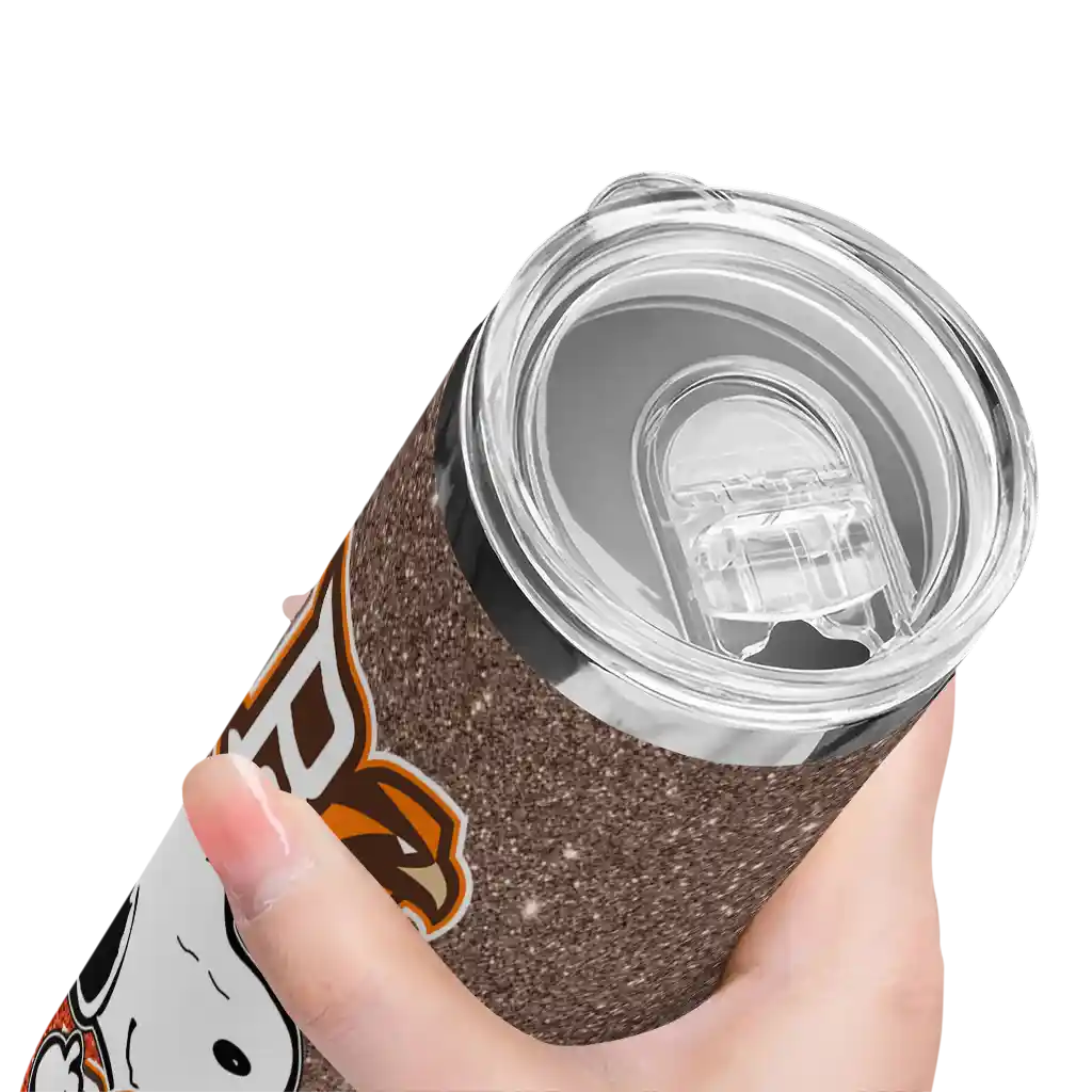 custom-bowling-green-falcons-snoopy-attitude-orange-skinny-tumbler-high-quality.webp