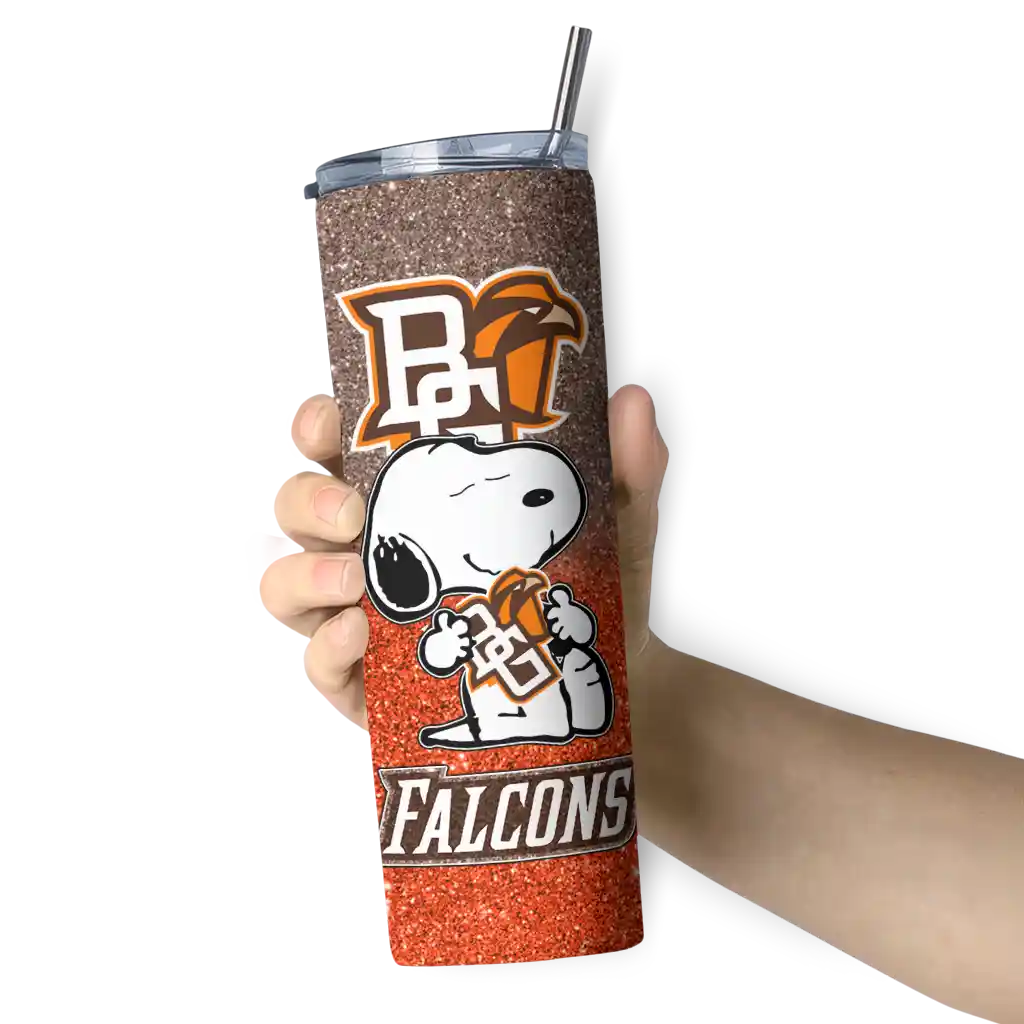 custom-bowling-green-falcons-snoopy-attitude-orange-skinny-tumbler-premium-grade.webp