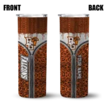 custom-bowling-green-falcons-sparkle-drip-orange-skinny-tumbler-best-selling.webp