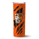 custom-bowling-green-falcons-star-pop-orange-black-skinny-tumbler-best-selling.webp