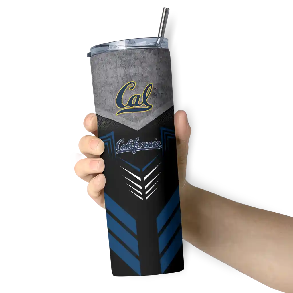 custom-california-golden-bears-hexagon-honeycomb-blue-black-skinny-tumbler-premium-grade.webp