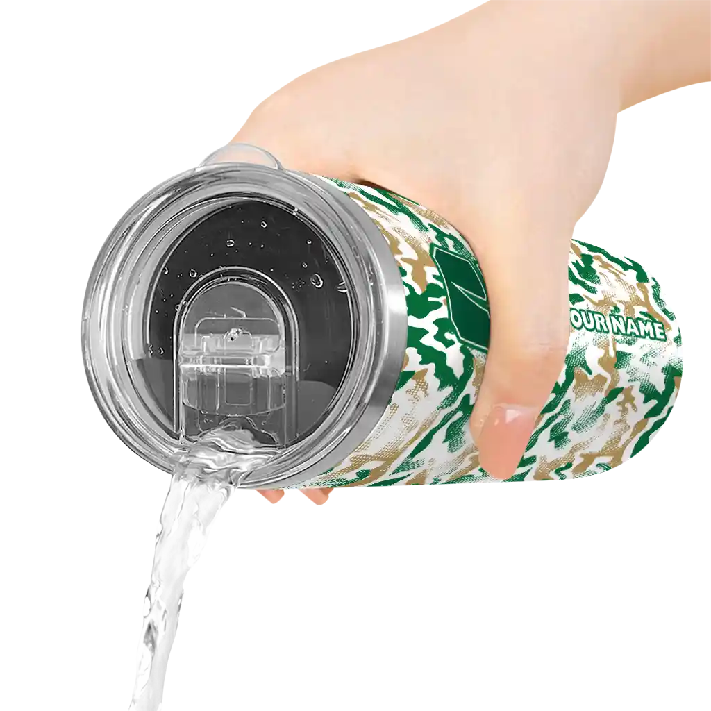 custom-charlotte-49ers-claw-marks-green-white-skinny-tumbler-latest-model.webp