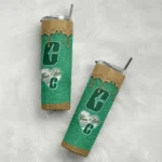 custom-charlotte-49ers-pixel-fade-green-skinny-tumbler-best-selling-2.webp