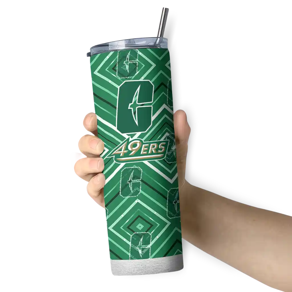 custom-charlotte-49ers-zipper-leopard-green-skinny-tumbler-premium-grade.webp